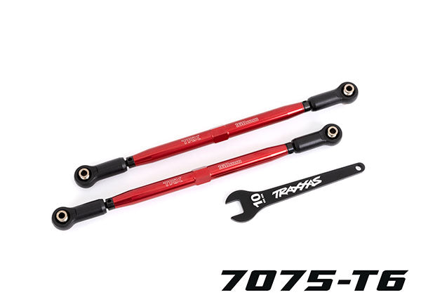 Traxxas 7897R Toe Links Front Red Alum