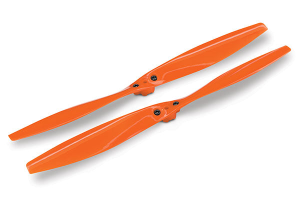 Traxxas 7930 Rotor Blade Set Orange (2)