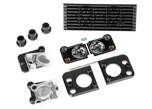 Traxxas 8013 Defender Grille/Headlght Housng