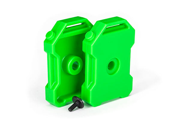 Traxxas 8022-Grn Fuel Canisters Green (2)