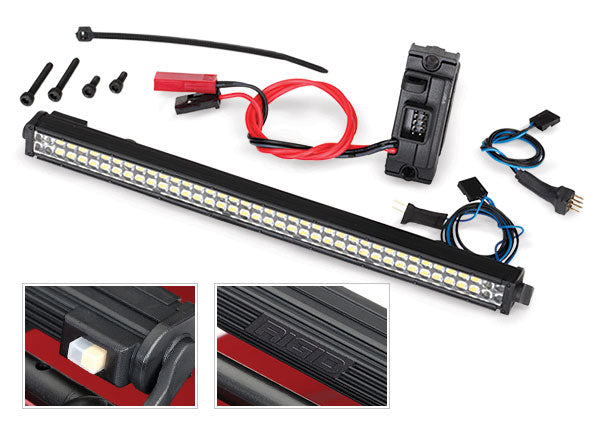 Traxxas 8029 Led Lght Bar Rigid W/ Pwr Sply
