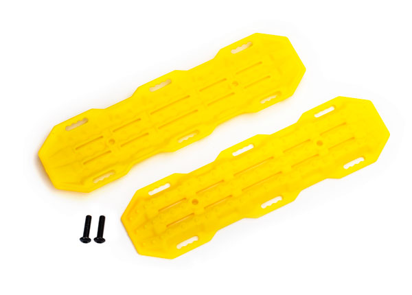 Traxxas 8121A Traction Boards, Yellow/ Mounting Hardware