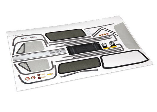 Traxxas 8131 Decal Sheet Chevy Blazer 1979