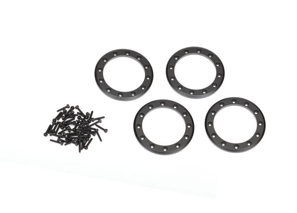 Traxxas 8169T Beadlock Ring 1.9 Blk Aluminum