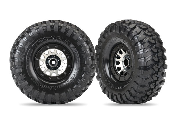 Traxxas 8172 T&W Method 105 Blk,Chrm/Canyon