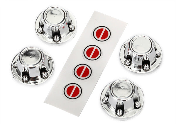 Traxxas 8176 Wheel Center Cap Chrm Rq 8255A