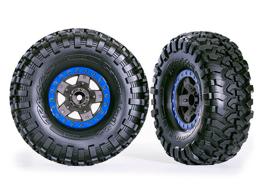 Traxxas 8181-Blue T&W Sprt 2.2Whl Blue Bl/Canyon Trl