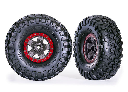 Traxxas 8181-Red T&W Sprt 2.2Whl Red Bl/Canyon Trl