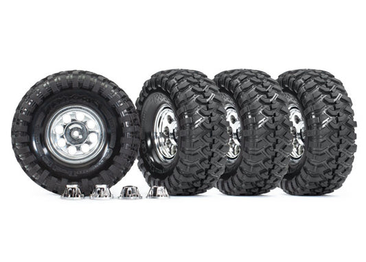 Traxxas 8183X T&W 1.9" Classic Chrm (4)