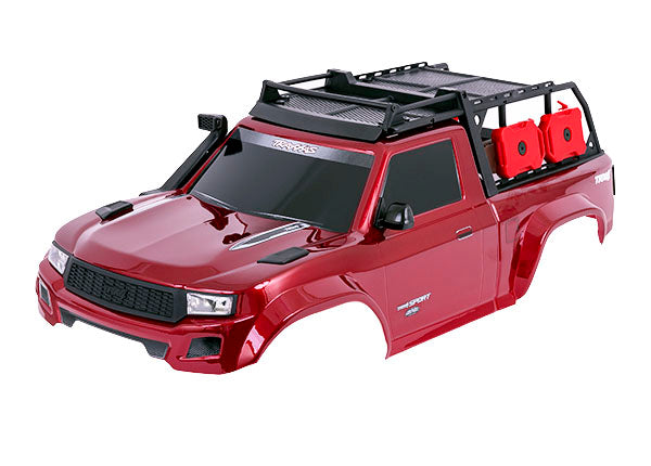 Traxxas 8213-Red Body Trx-4 Sport Red Clipless