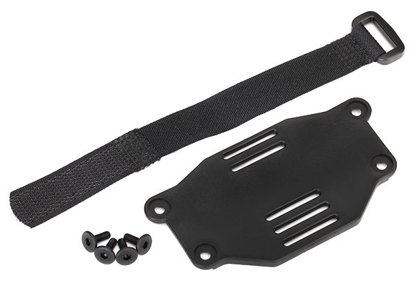 Traxxas 8223 Battery Plate/Strap (Req 8072)