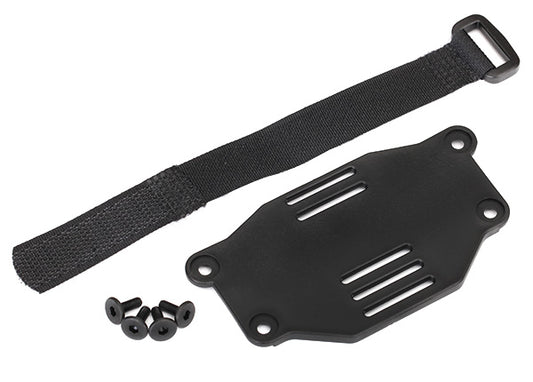 Traxxas 8223 Battery Plate/Strap (Req 8072)