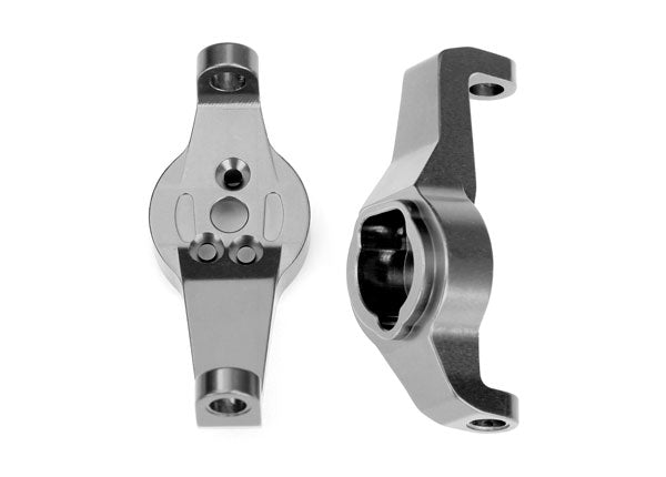 Traxxas 8232A Caster Block Charcoal Aluminum