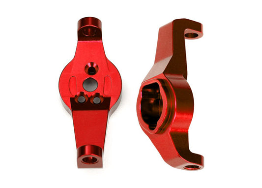 Traxxas 8232R Caster Block Red Alum Trx-4