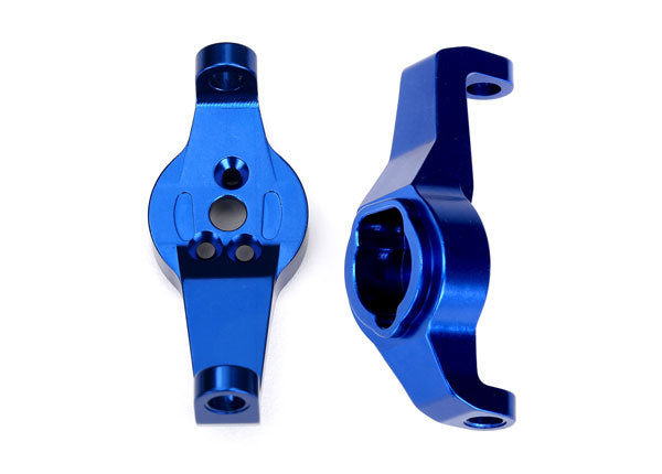 Traxxas 8232X Caster Block Blue Alum Trx-4