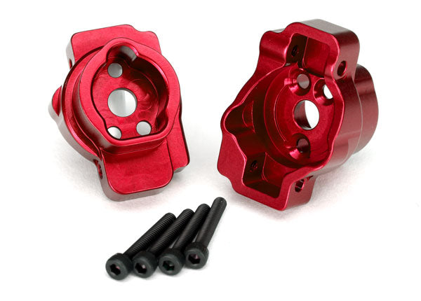 Traxxas 8256R Portal Axle Mount Rear Red