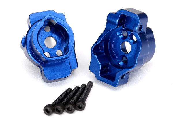 Traxxas 8256X Portal Axle Mount Rear Blue