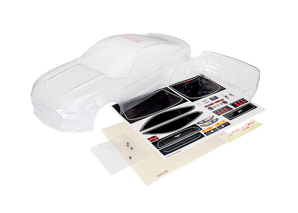 Traxxas 8312 Body 4-Tec 2.0 Mustang Clr