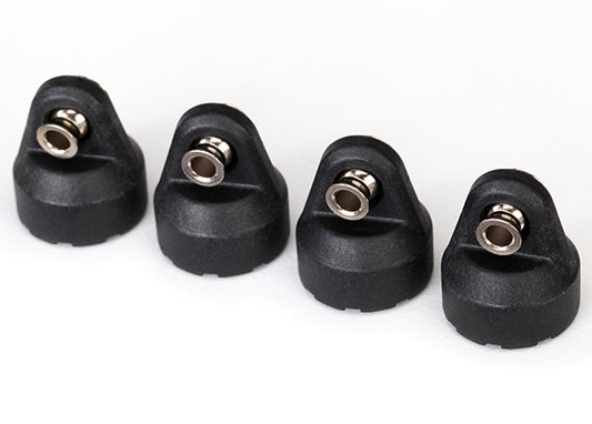 Traxxas 8361 Shock Caps Black Hollow Balls