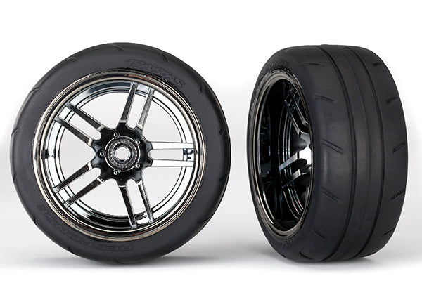 Traxxas 8374 T&W Ss Blk 1.9/Response X-Wde
