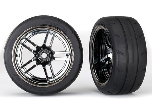 Traxxas 8374 T&W Ss Blk 1.9/Response X-Wde
