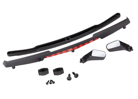 Traxxas 8388 Mirrors Side Retainers Blk (2)