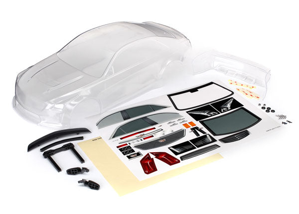 Traxxas 8391 Body 4-Tec 2.0 Cadillac Clr