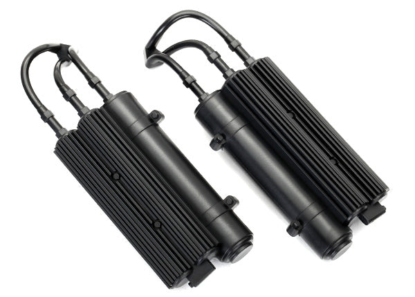 Traxxas 8423 Shock Reservoirs Black (2)