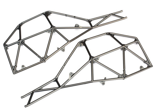 Traxxas 8430X Tube Chassis Side L/R Satn Blk