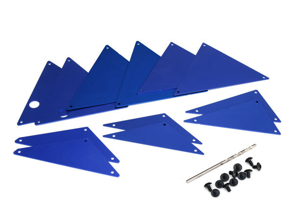 Traxxas 8434X Tube Chassis Inner Panel Blue