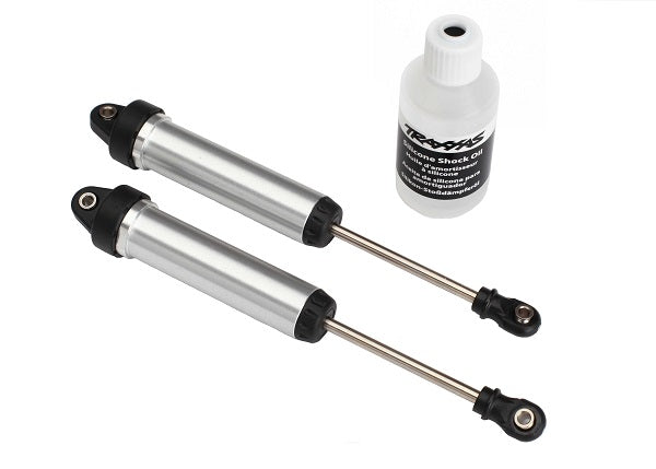 Traxxas 8451 Shocks Gtr 134Mm No Thrd Slvr