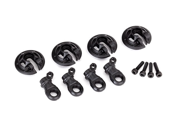 Traxxas 8459 Spring Retainers Lwr Captured