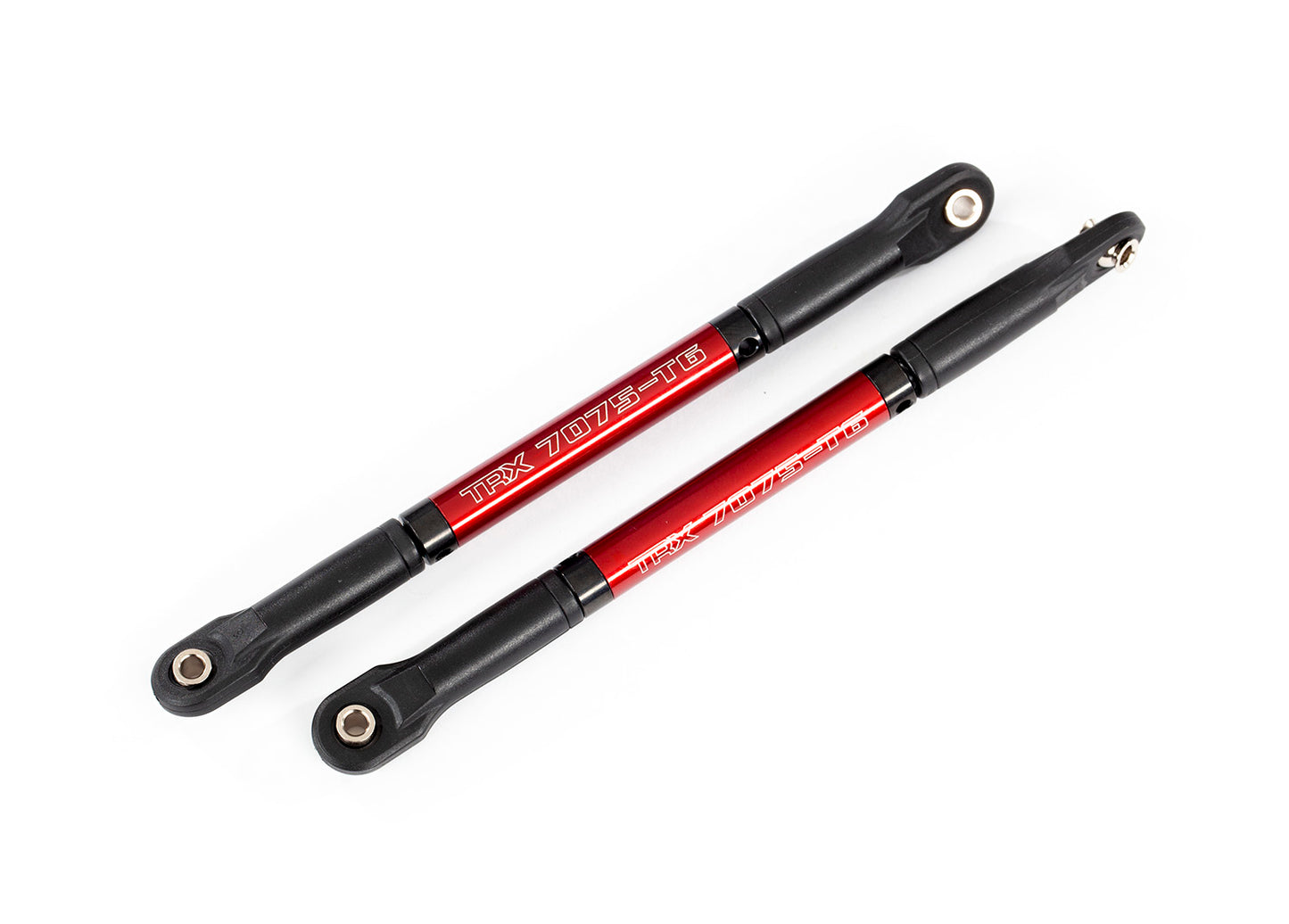 Traxxas 8619R Push Rods, Aluminum (Red-Anodized) (2)