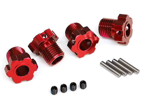 Traxxas 8654R Wheel Hub 17Mm Splined Red