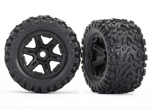 Traxxas 8672 T&W Blk/Talon Ext 17Mm Tsm Tir