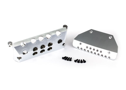 Traxxas 8835 Skidplate G63 F/R Satin Plated