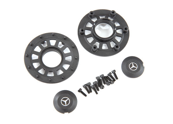 Traxxas 8875 Center Caps / Beadlock Rings