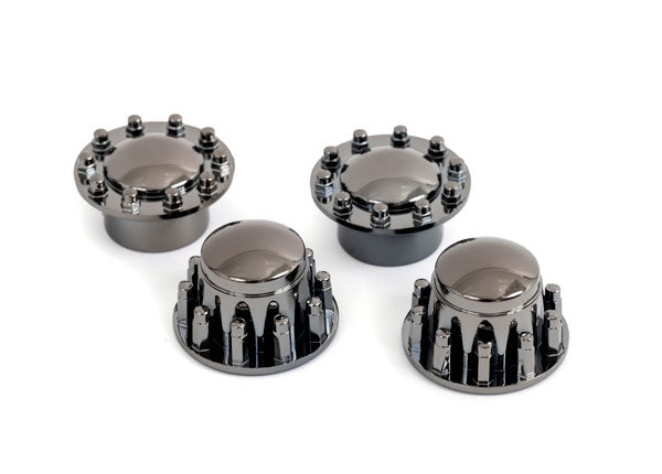 Traxxas 8876R Center Caps, Frt (2) Rear (2)
