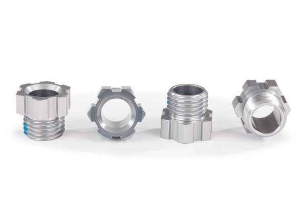 Traxxas 8886A Stub Axle Nut Alum Gray
