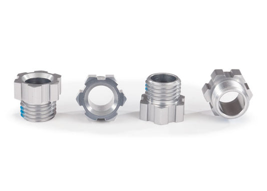Traxxas 8886A Stub Axle Nut Alum Gray