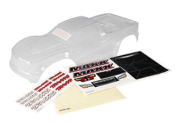 Traxxas 8911 Body Maxx Clear Decals