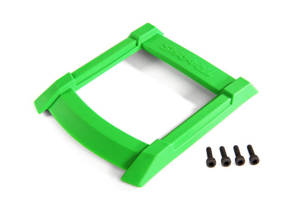 Traxxas 8917G Skid Plate Roof Body Grn Maxx