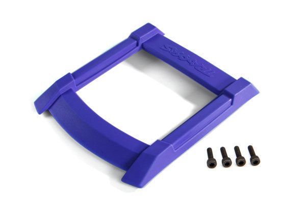 Traxxas 8917X Skid Plate Roof Body Blue Maxx