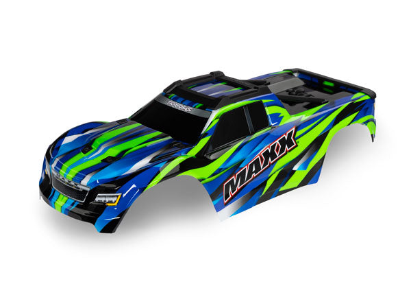 Traxxas 8918G Body Maxx Painted Green