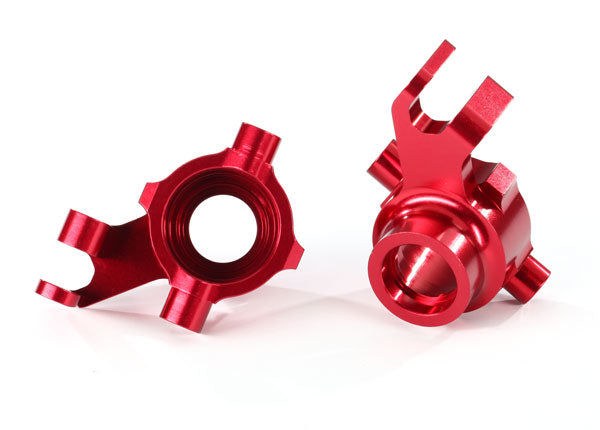 Traxxas 8937R Steering Block L&R Red