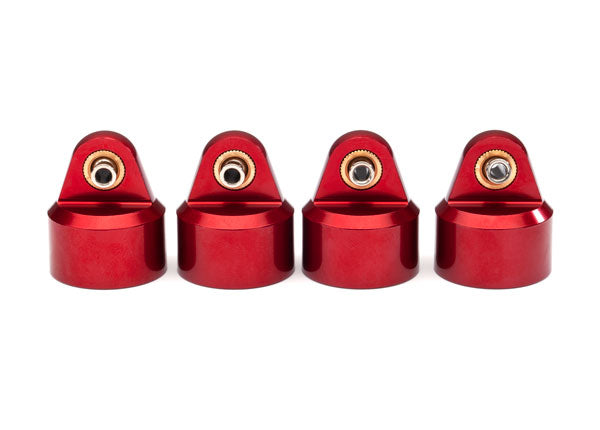 Traxxas 8964R Shock Cap Alum Gt-Maxx Red
