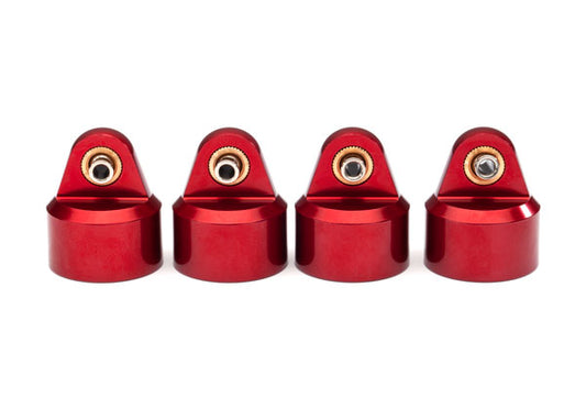 Traxxas 8964R Shock Cap Alum Gt-Maxx Red