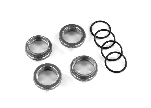 Traxxas 8968-Gray Spring Rtnr Gt-Maxx Alum Gray