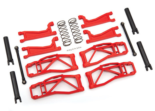 Traxxas 8995R Suspension Kit Widemaxx Red