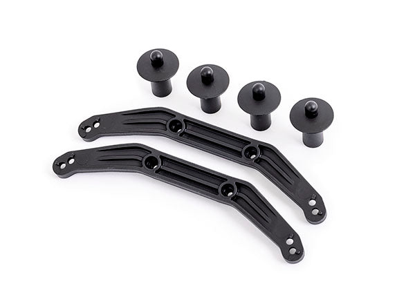 Traxxas 9016 Bdy Mnts, F/R (For 9080)